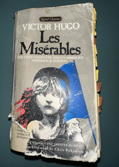 Writing from Les Misérables – an ongoing&nbsp;journey